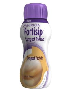 Fortisip Compact Protein Mocha Bottle 125mL - Carton of 24