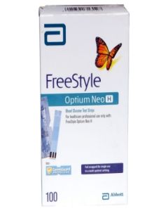 Freestyle Optium Neo H Glucose Test Strips - Box of 100