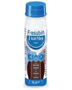 Fresubin 2KCAL Fibre Drink 200mL Chocolate EasyBottle - Carton of 24