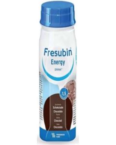 Fresubin Energy Fibre Drink 200mL Chocolate EasyBottle - Carton of 24