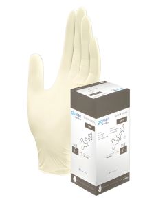 Hamilton Latex Sterile Powder Free Gloves Size - Box of 50
