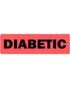 Labels Diabetic - Roll of 800