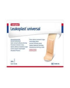 Leukoplast Universal Sterile Strip 1.9cm x 7.2cm Tan - Box of 100