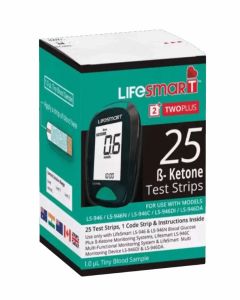 Lifesmart B-Ketone Strips - Box of 25
