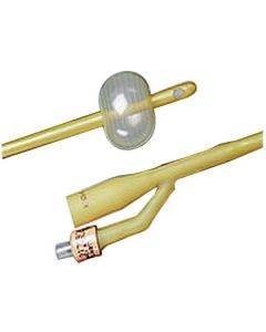 Lubricath Female Length Foley Catheter Short Round Tip 5cc - Packet of 12