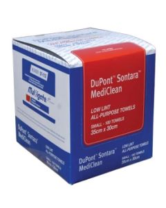 Mediclean Low Lint Towel - Box of 100