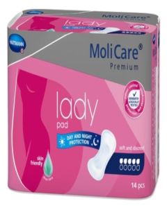 MoliCare Premium Lady Pad 5 Drops P14 - Packet of 14