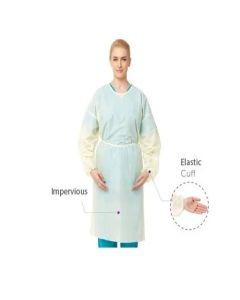 Primeon Isolation Gown Yellow - Carton of 50