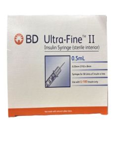 BD Insulin Syringe Ultra-Fine