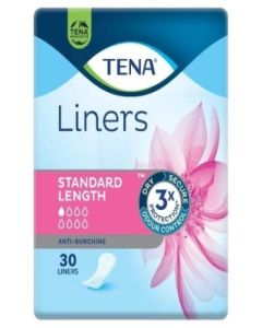 TENA Liners Standard Length - Pack of 30