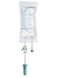 Uro-Tainer Sodium Chloride 0.9% 100mL For Urinary Catheters - Carton of 10